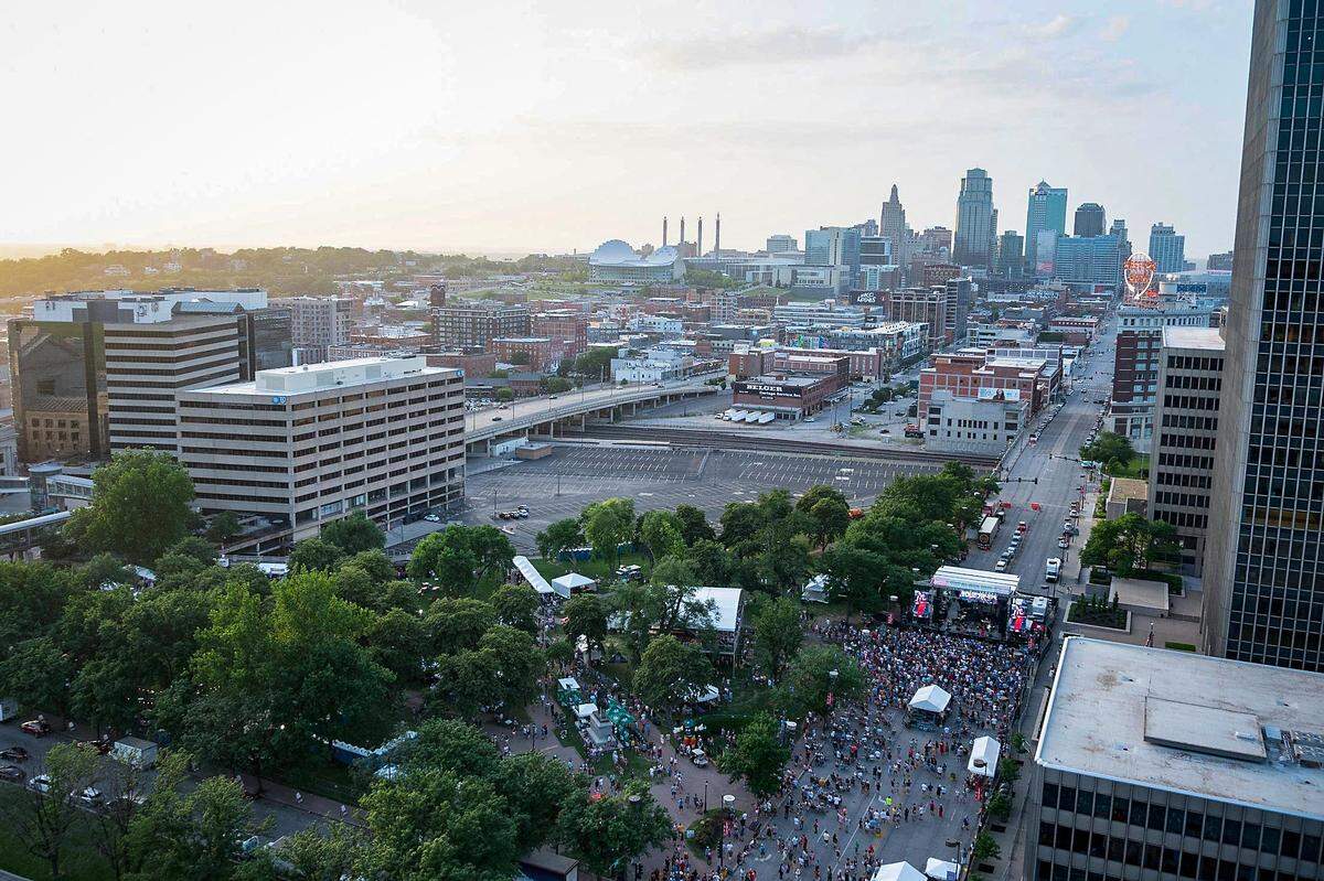 Washington Square Park, north of Crown Center between Union Station and Grand Boulevard, has emerged as another possible site for a downtown stadium for the Kansas City Royals.