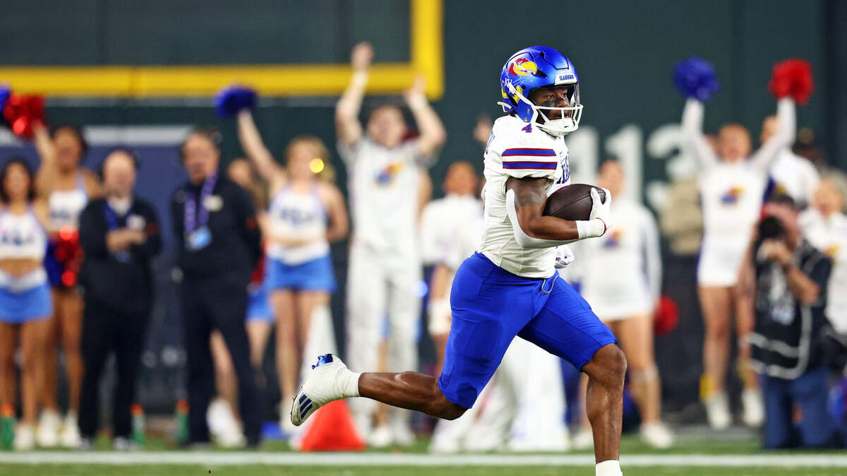 KU football RB Devin Neal to return for senior year | report | Kansas ...