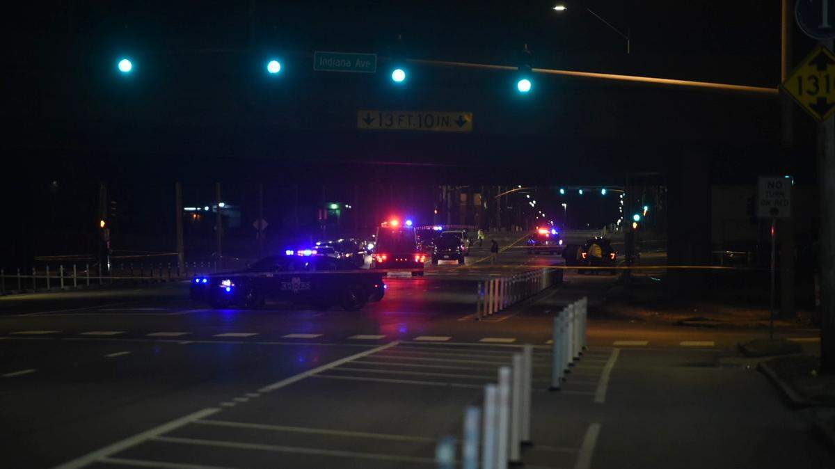Kansas City police were investigating a crash involving a police car and another vehicle that Wednesday night near the intersection of Truman Road and Benton Boulevard. 