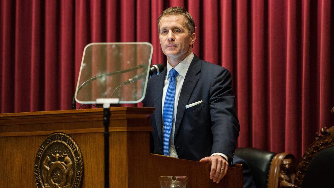Hours after Missouri Gov. Eric Greitens gave his State of the State speech on Jan. 20, 2018, he and his wife issued a statement about an extramarital affair Greitens had in 2015.