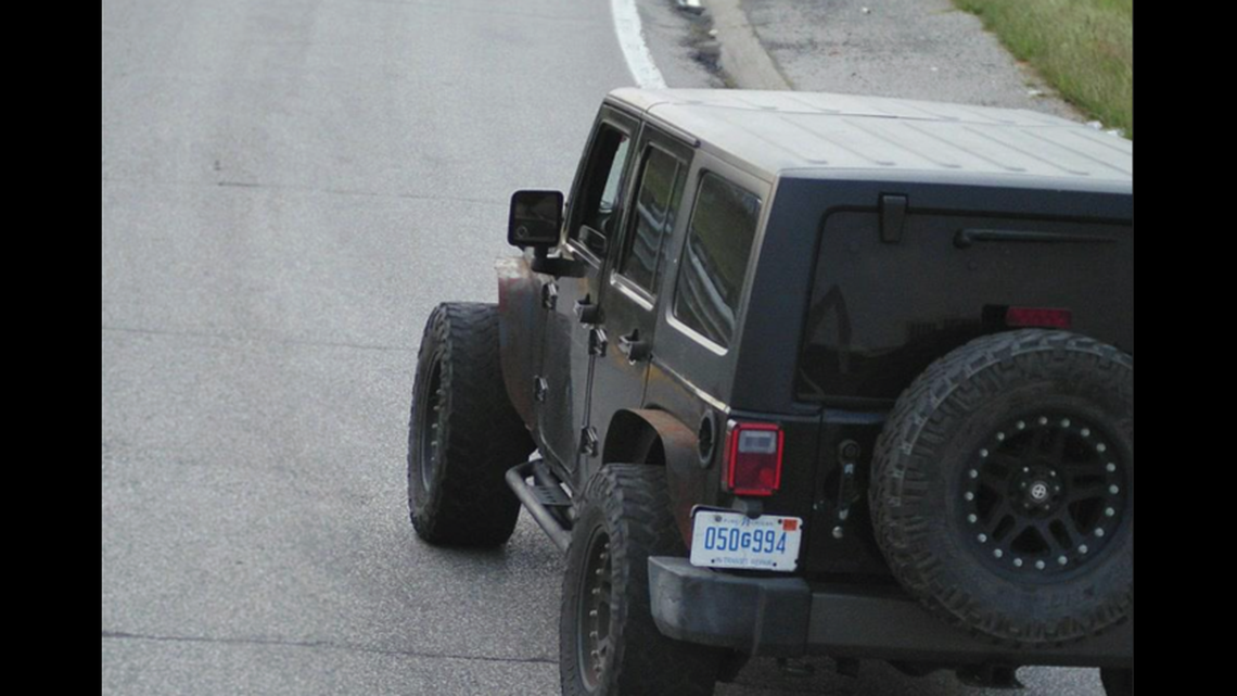 Police shared a photo of the vehicle Jafar Almaarej was last seen driving.