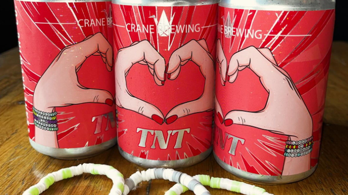Crane Brewing Co. has released a new Tayvis-themed brew.