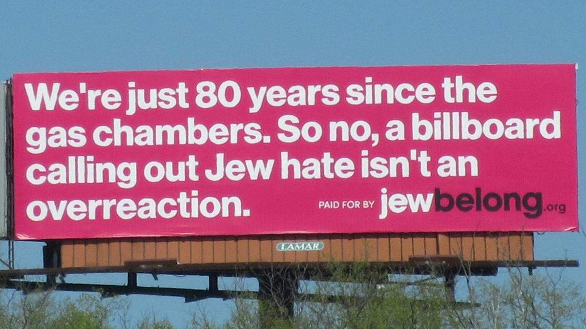 With this billboard on I-29 and NW Waukomis from JewBelong and others like it, the nonprofit hopes to start conversations in areas with smaller Jewish populations.