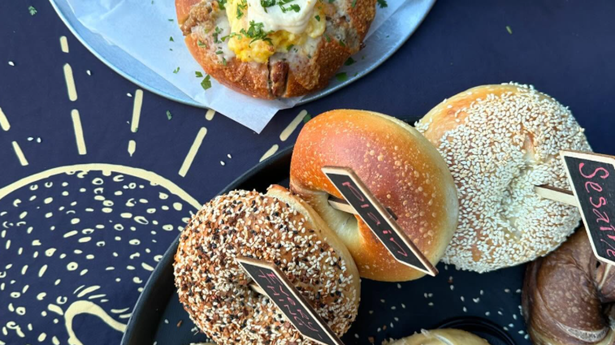 Luca Bagel Co. is opening its first permanent location.