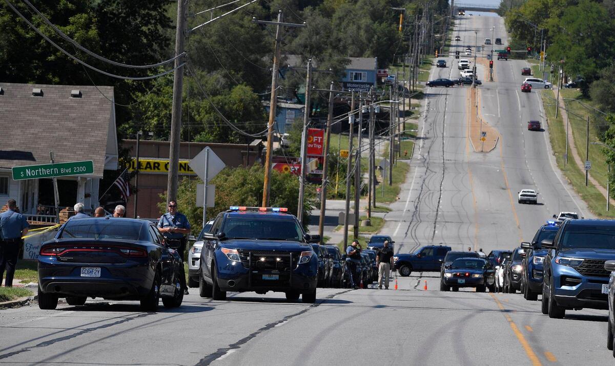 Police officers were on the scene of an officer involved shooting Wednesday afternoon near 78 Highway and South Northern Blvd. in Independence.