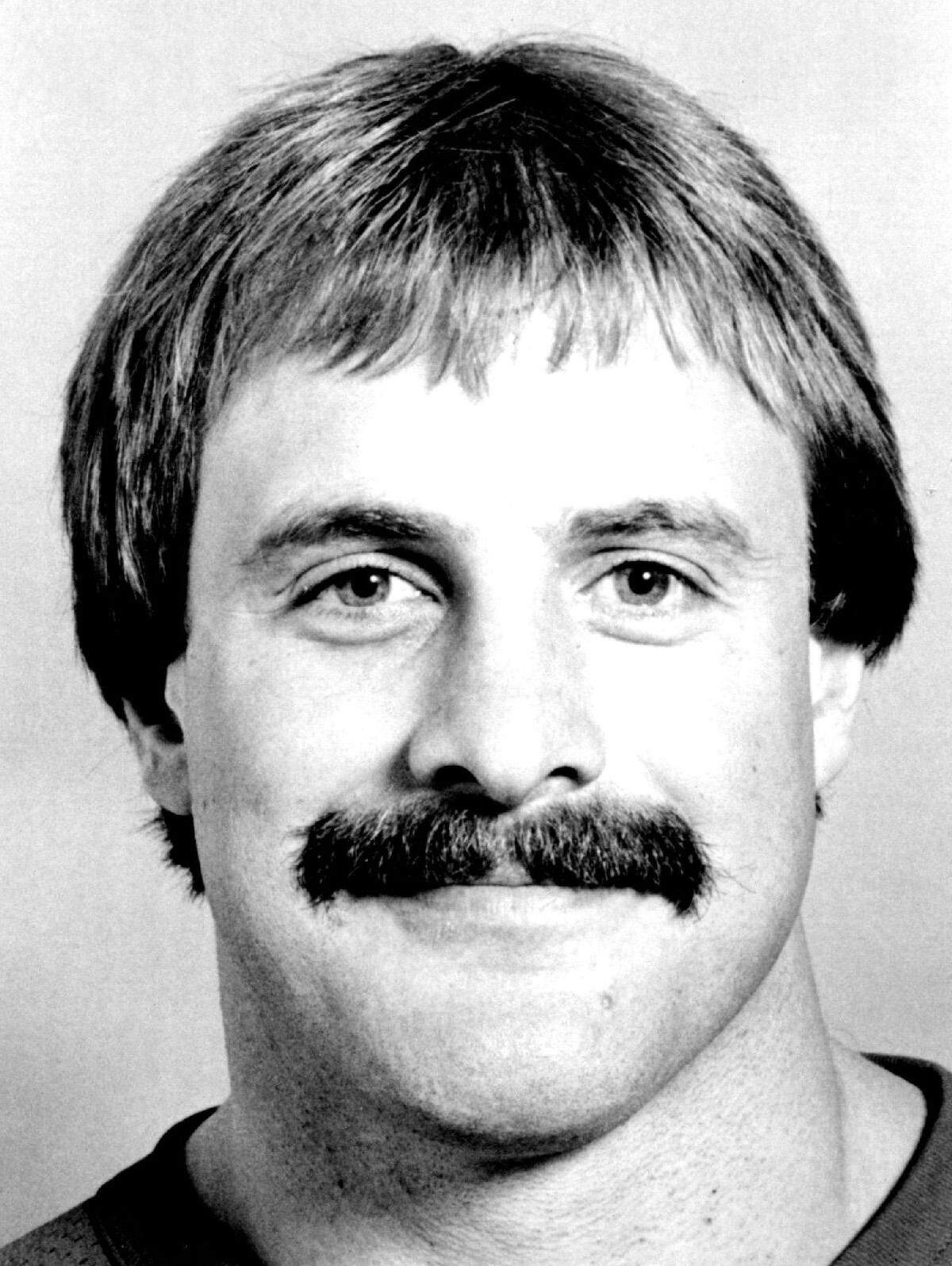 Kansas City Chiefs linebacker John Zamberlin in 1984.