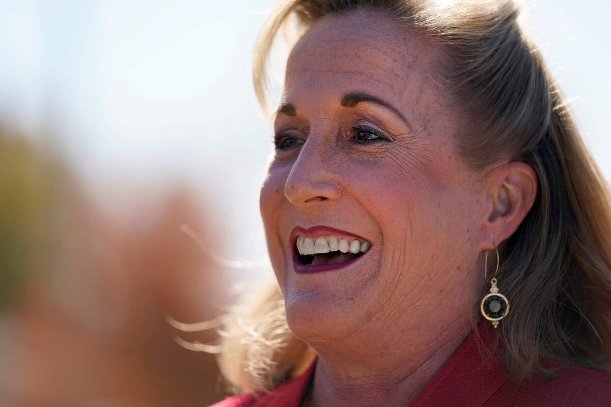Republican U.S. Rep. Ann Wagner waits to vote Tuesday in Ballwin, Missouri. She faced a tight race against Democratic challenger Jill Schupp in Missouri’s 2nd Congressional District.
