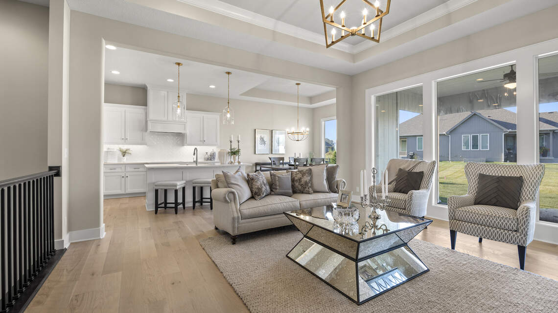 Two renowned builders offer luxurious move-in ready villas in western Lenexa