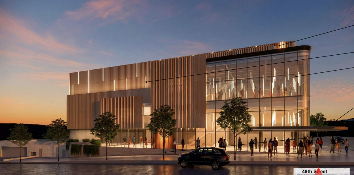 A rendering of the Kansas City Symphony’s planned new venue near the Country Club Plaza with 4,600 seats.