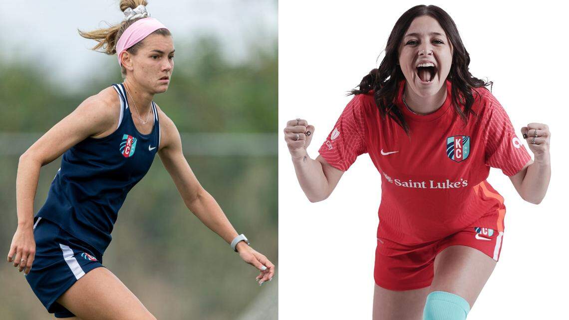 Young up-and-comers like Park Hill product Jenna Winebrenner, left, and former Santa Clara standout Alex Loera have been instrumental to the KC Current’s success through three unbeaten games.
