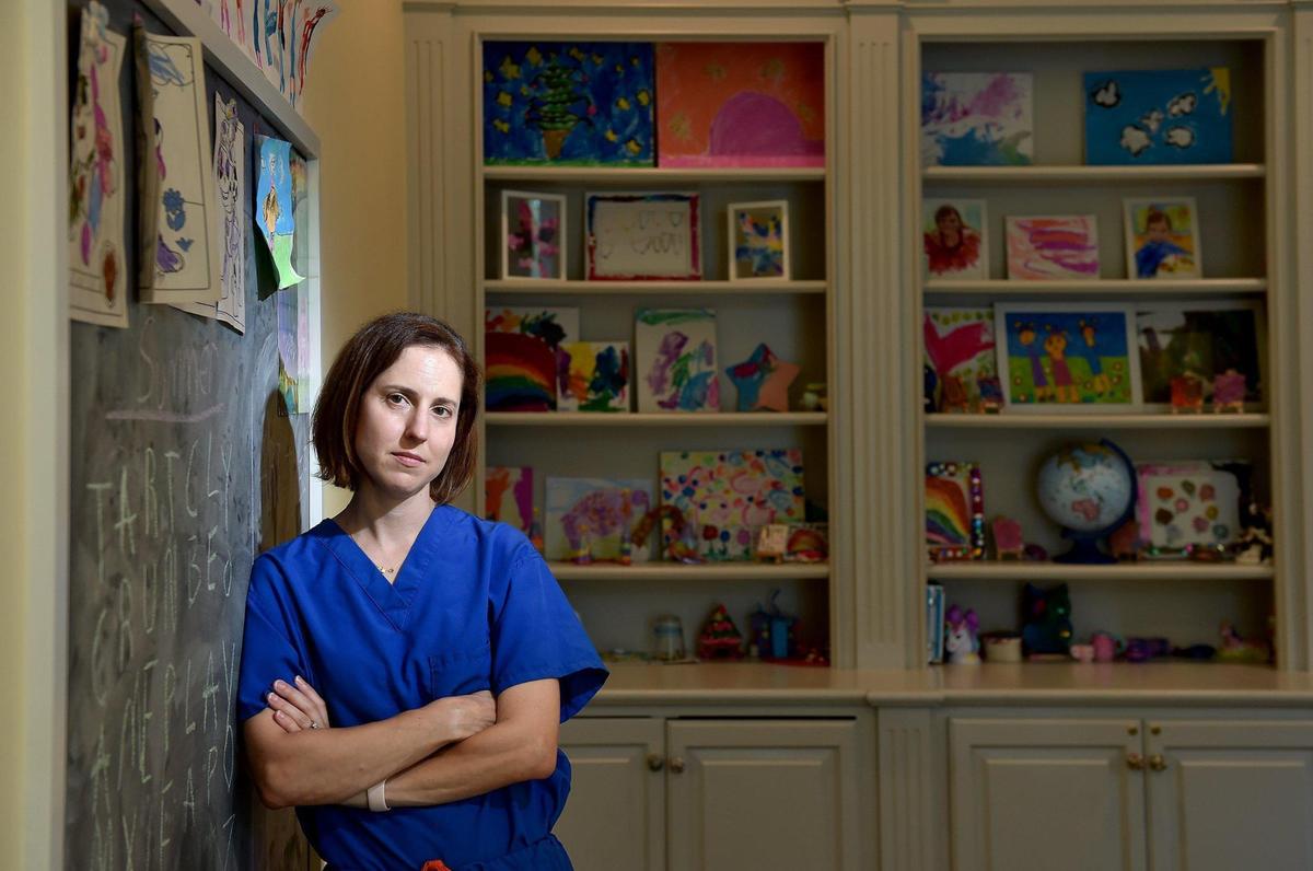 Sarah Dubin is a Kansas City pulmonary and critical care physician. Her six-year-old will start first grade next month in the Blue Valley school district. Students who have not been vaccinated do not have to wear masks, a rule Dubin said was frustrating.