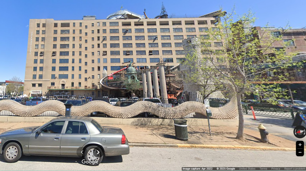 A City Museum worker is accused of headbutting a co-worker and kicking an officer, Missouri police said.