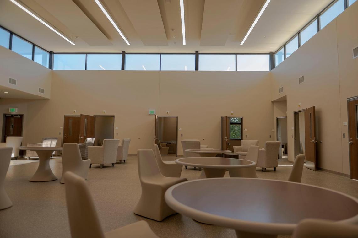 The Stabilization unit at the Treatment and Recovery Center in Lawrence on Wednesday, July 20, 2022. Douglas County will soon open its center to the public, though there is no official date, the facility will provide treatment for those in need of mental health resources.