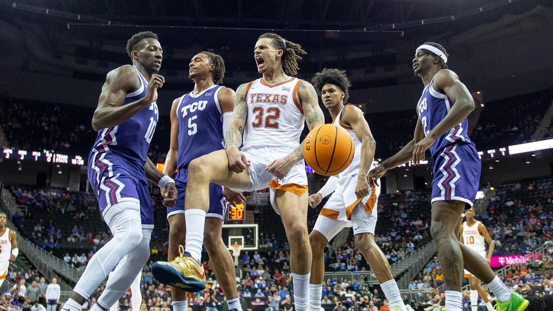 Texas Longhorns claw past TCU, setting up unique Big 12 final vs. Kansas