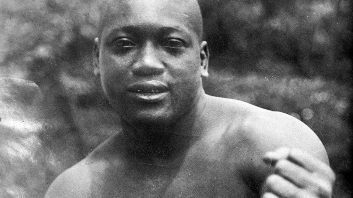 Heavyweight boxing champion Jack Johnson spent a week in Kansas City in 1912, putting on 14 shows in seven days at the Century Theater, now the Folly.