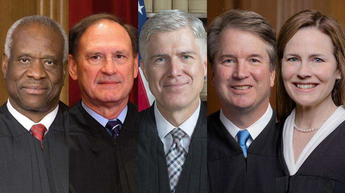 Clarence Thomas, Samuel Alito, Neil Gorsuch, Brett Kavanaugh and Amy Coney Barrett think they can go back in time to interpret the Constitution.