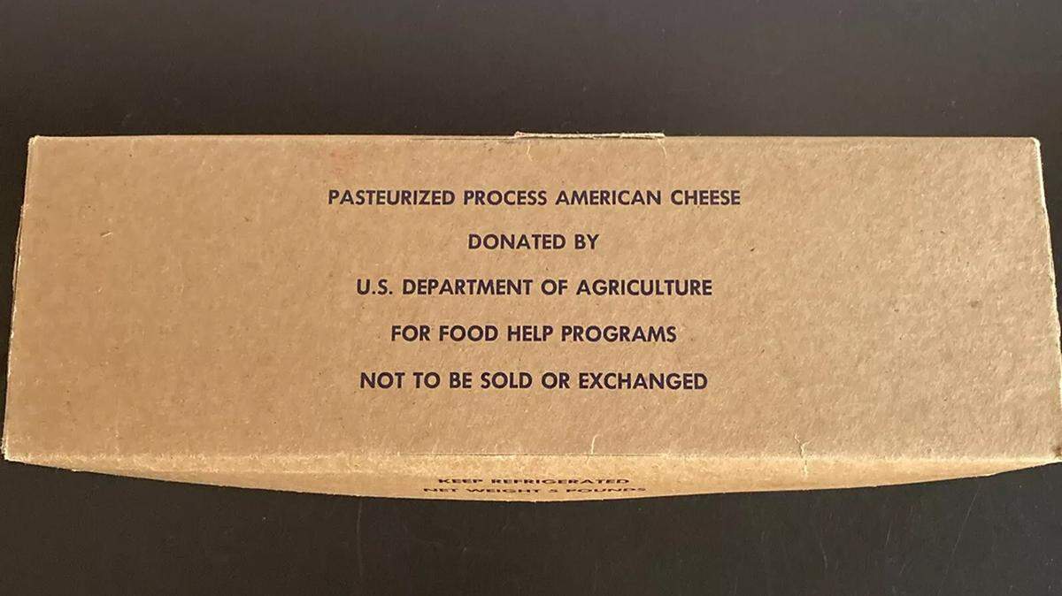 Families hurting from the recession of the 1980s could take cheese and butter, at least, off their shopping lists.