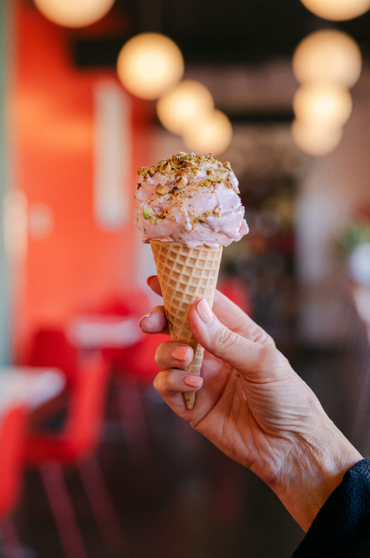 Fairway Creamery’s Persian Rose Pistachio ice cream previously won “Flavor of the Year” for the Midwest.