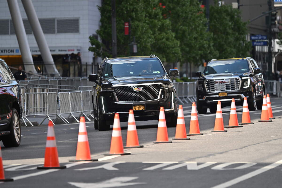 Guests arrive at Madison Square Garden on July 3, 2026 in New York City.