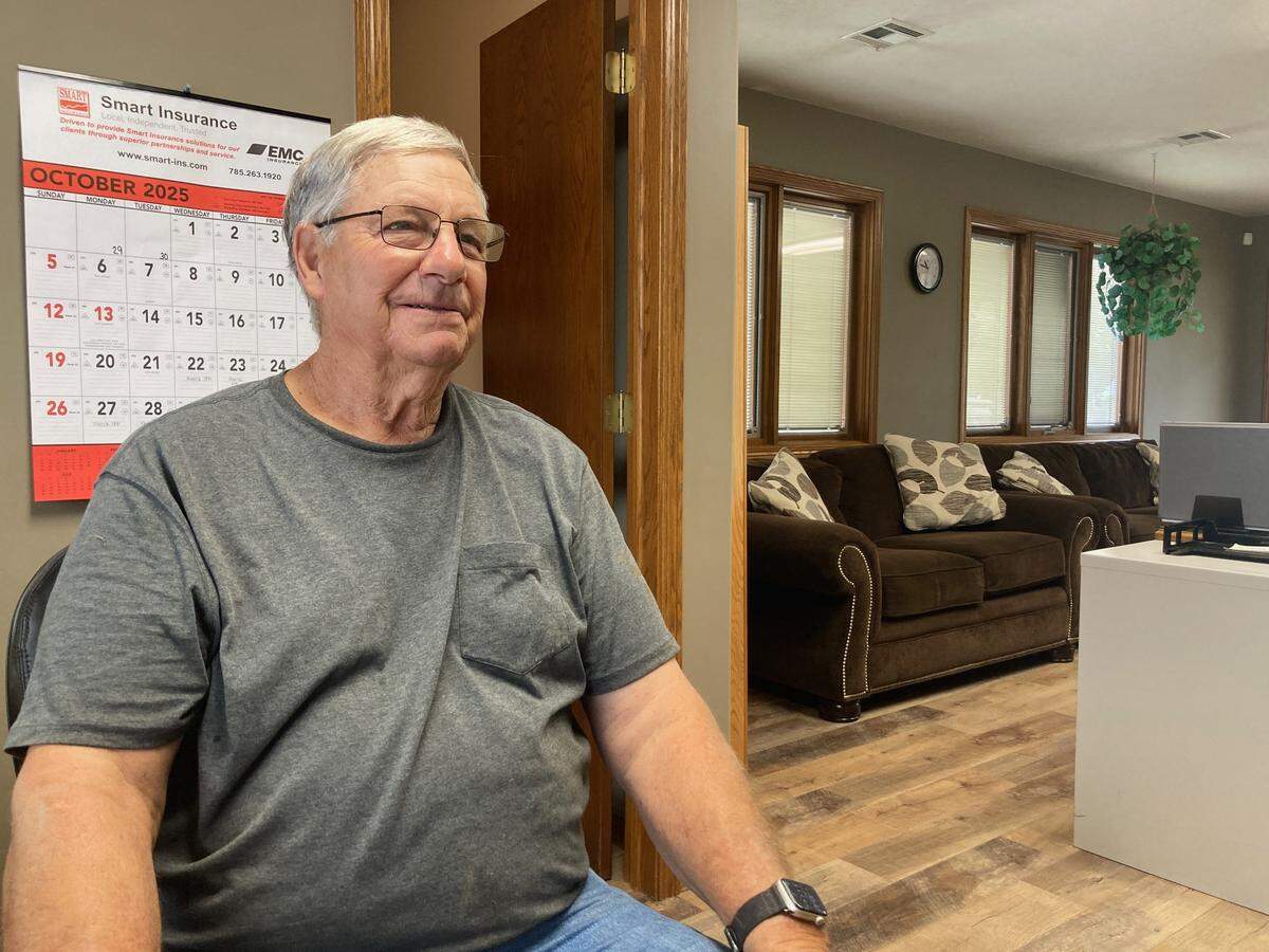 Trump supporter Rod Boyd, 75, of Abilene, called the request to remove a sword from the Dwight D. Eisenhower Presidential Library, Museum & Boyhood Home “out of line.”