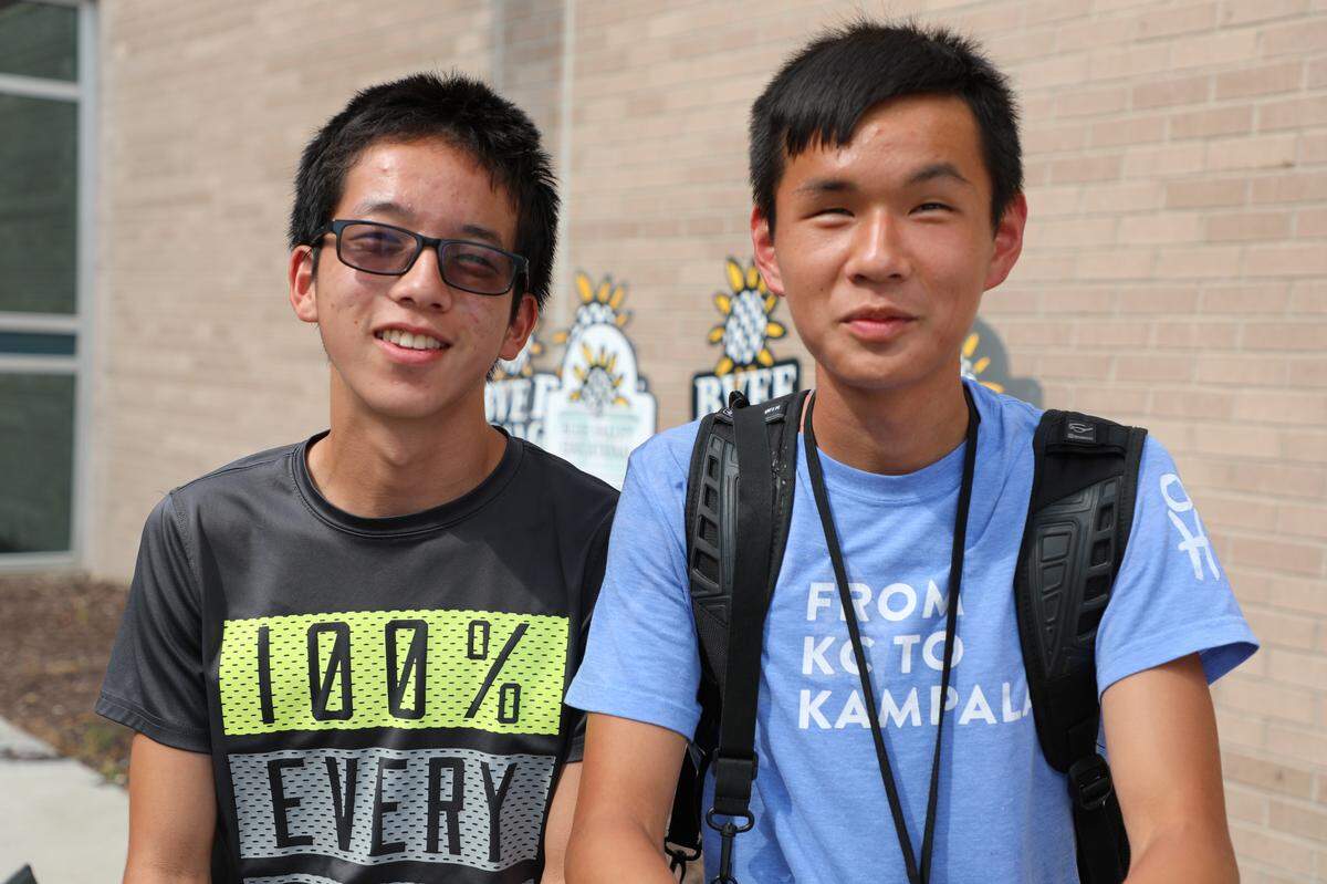Josh Clarkson, left, and Liam Thurlby share a brotherhood-like friendship that has spanned years and continents.
