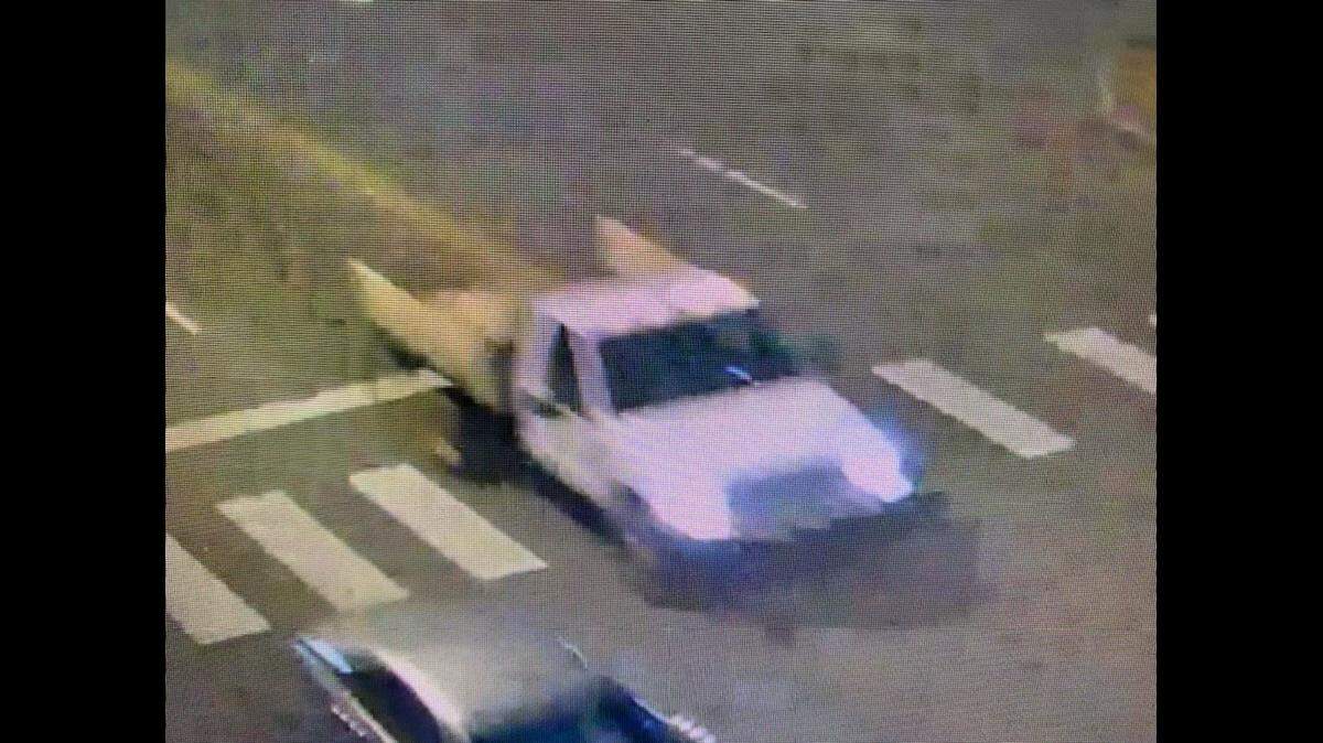 Kansas City police are searching for a truck suspected to be involved in a hit-and-run that killed a pedestrian near the intersection of East 89th Street and Troost Avenue on Friday evening.