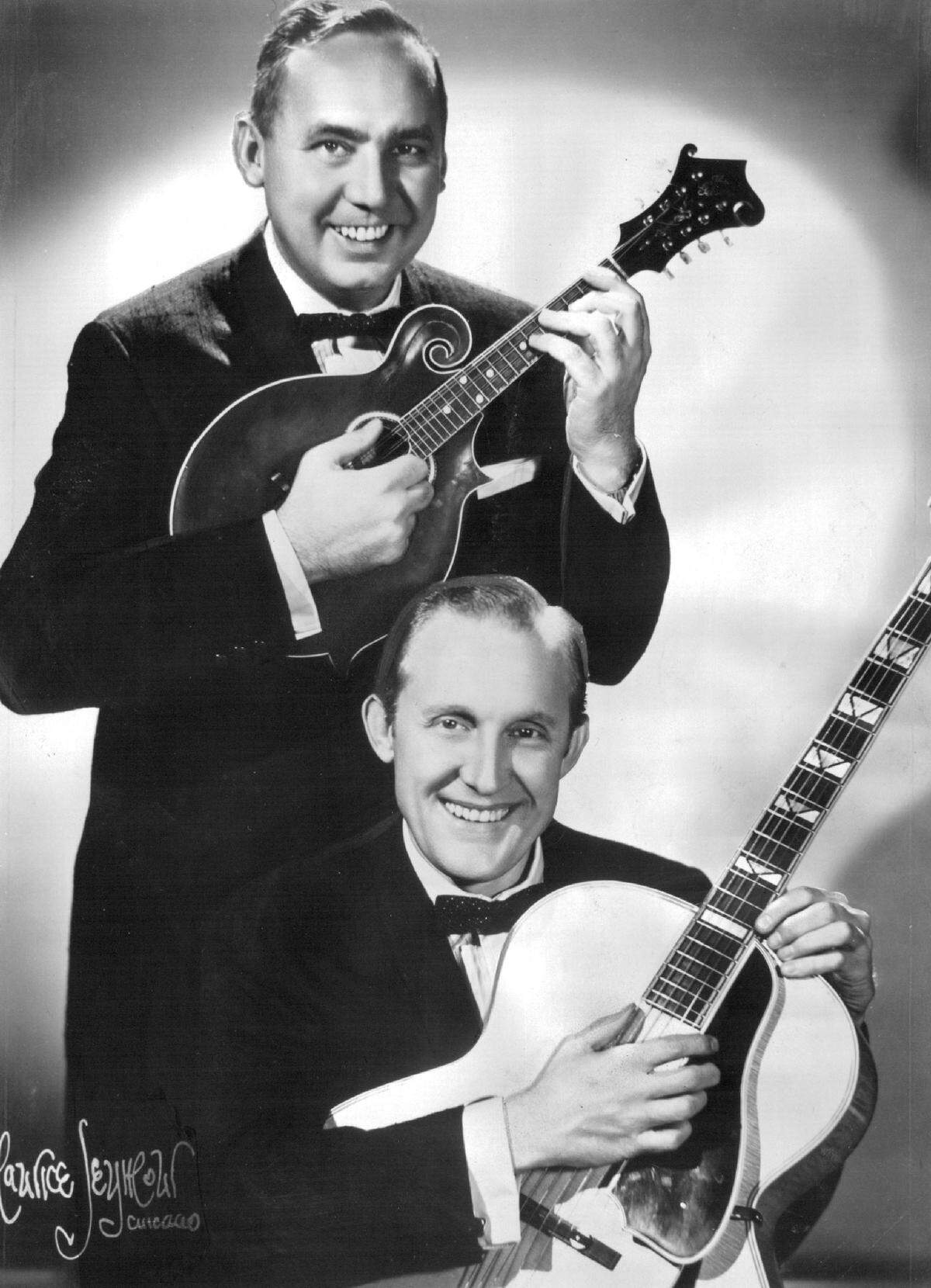 Homer and Jethro, comedians and television favorites were featured in the Grand Ole Opry show at Memorial Hall in 1962.