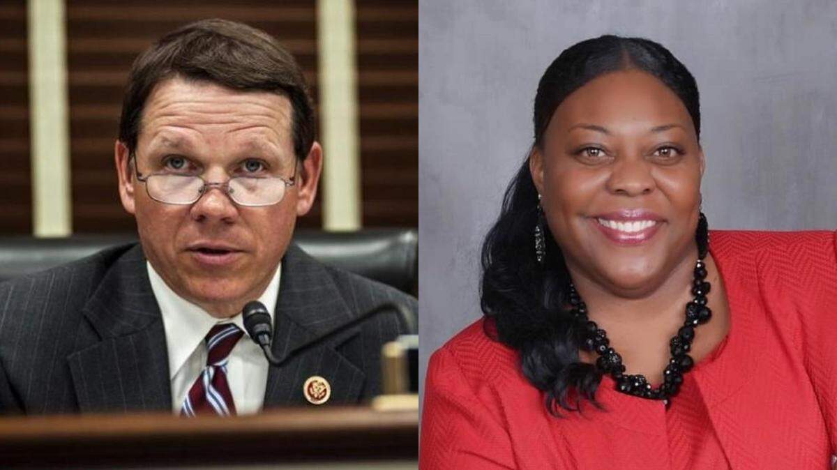Republican Rep. Sam Graves and Democrat Gena Ross