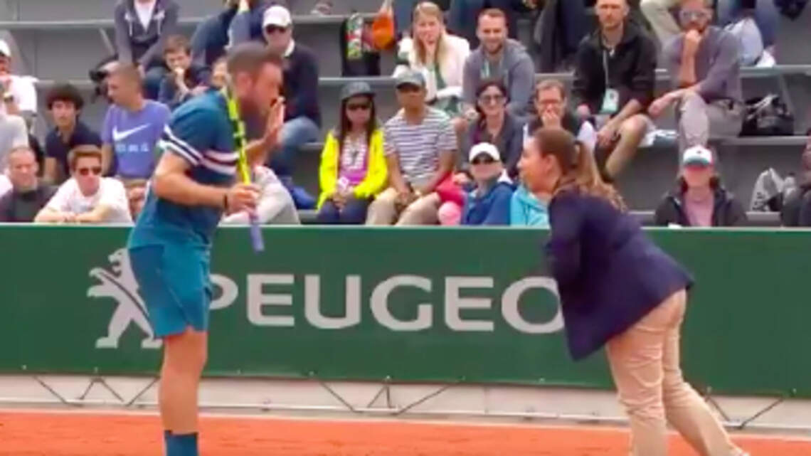 'You're atrocious.' Jack Sock rips judge during opening-round loss at French Open