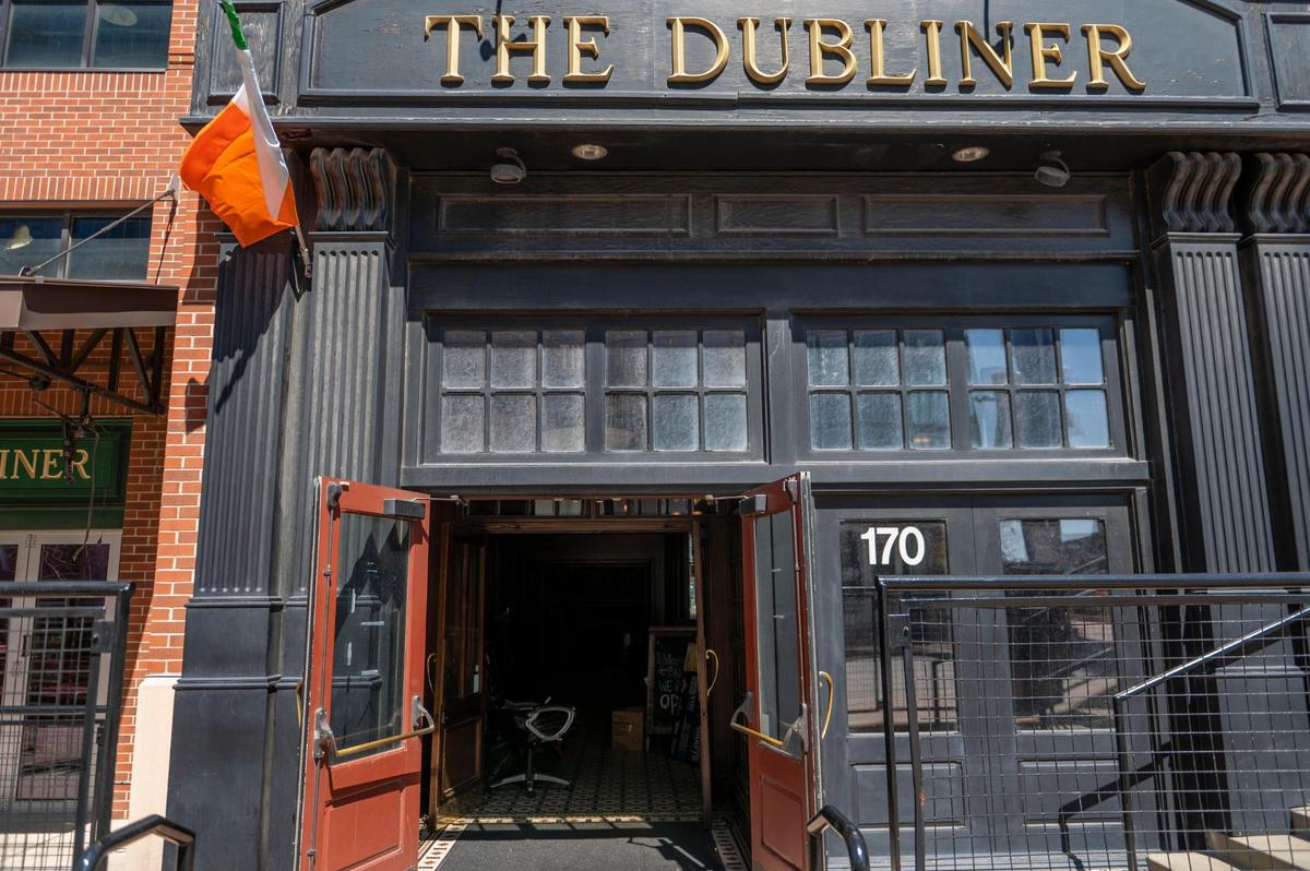 The Dubliner prepares to close its doors at Power & Light District on Friday.