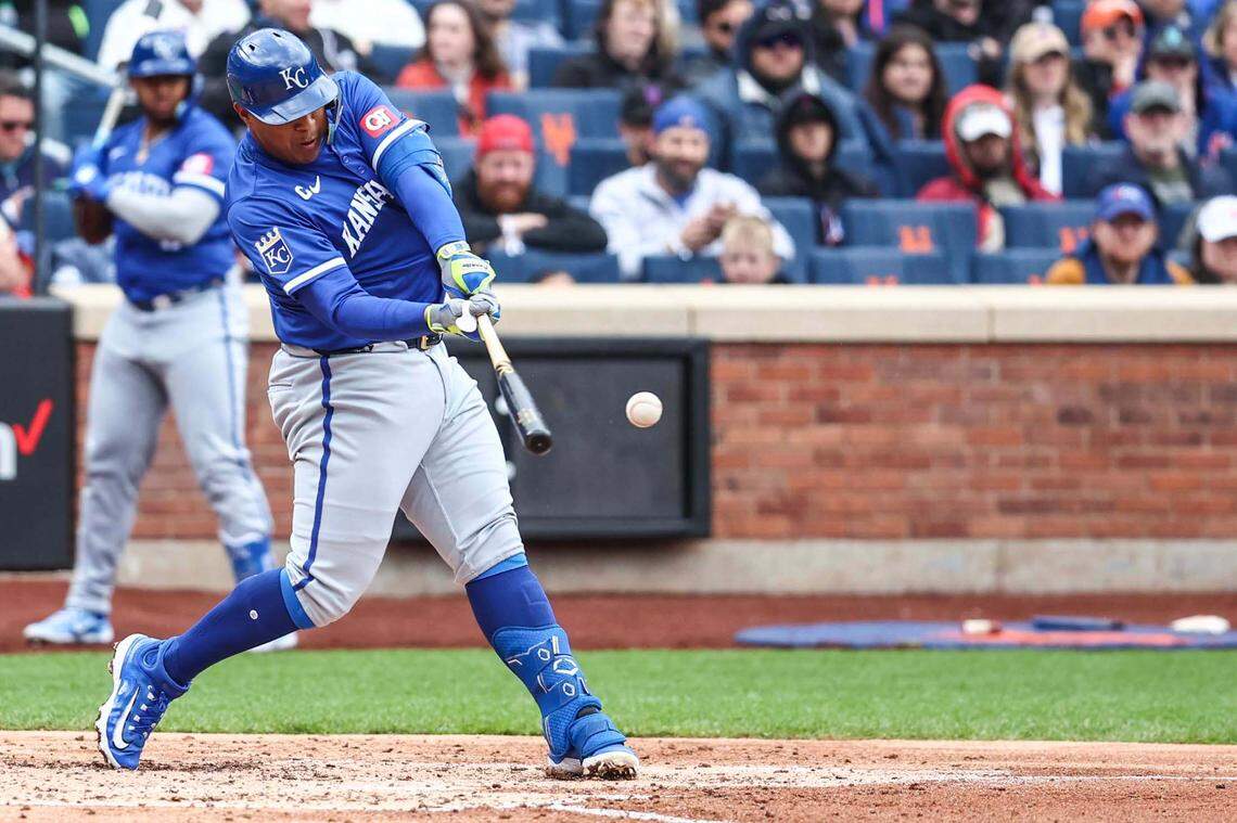 The Royals’ Salvador Perez now has 250 career homers after the Royals beat the New York Mets 11-7 on Saturday at Citi Field.