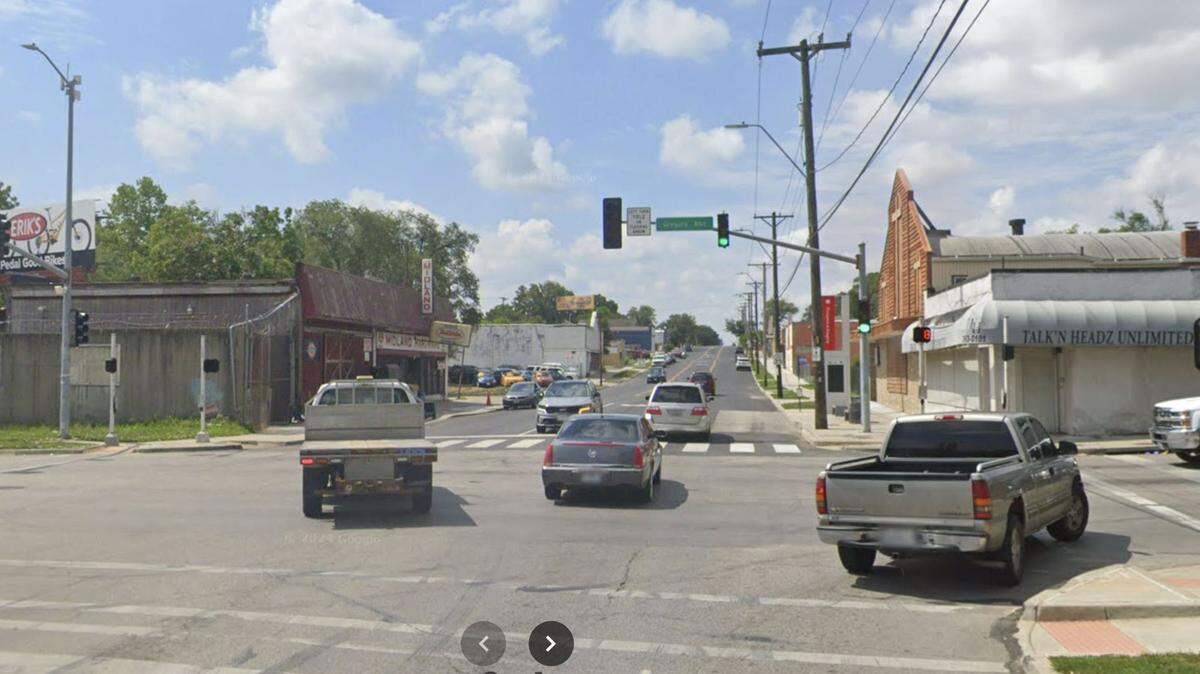 A man was killed in a high-speed crash near Gregory Boulevard and Prospect Avenue in Kansas City. Police report he was ejected from the car. Investigation is ongoing. This Google Maps Street View image of the area is from 2024.