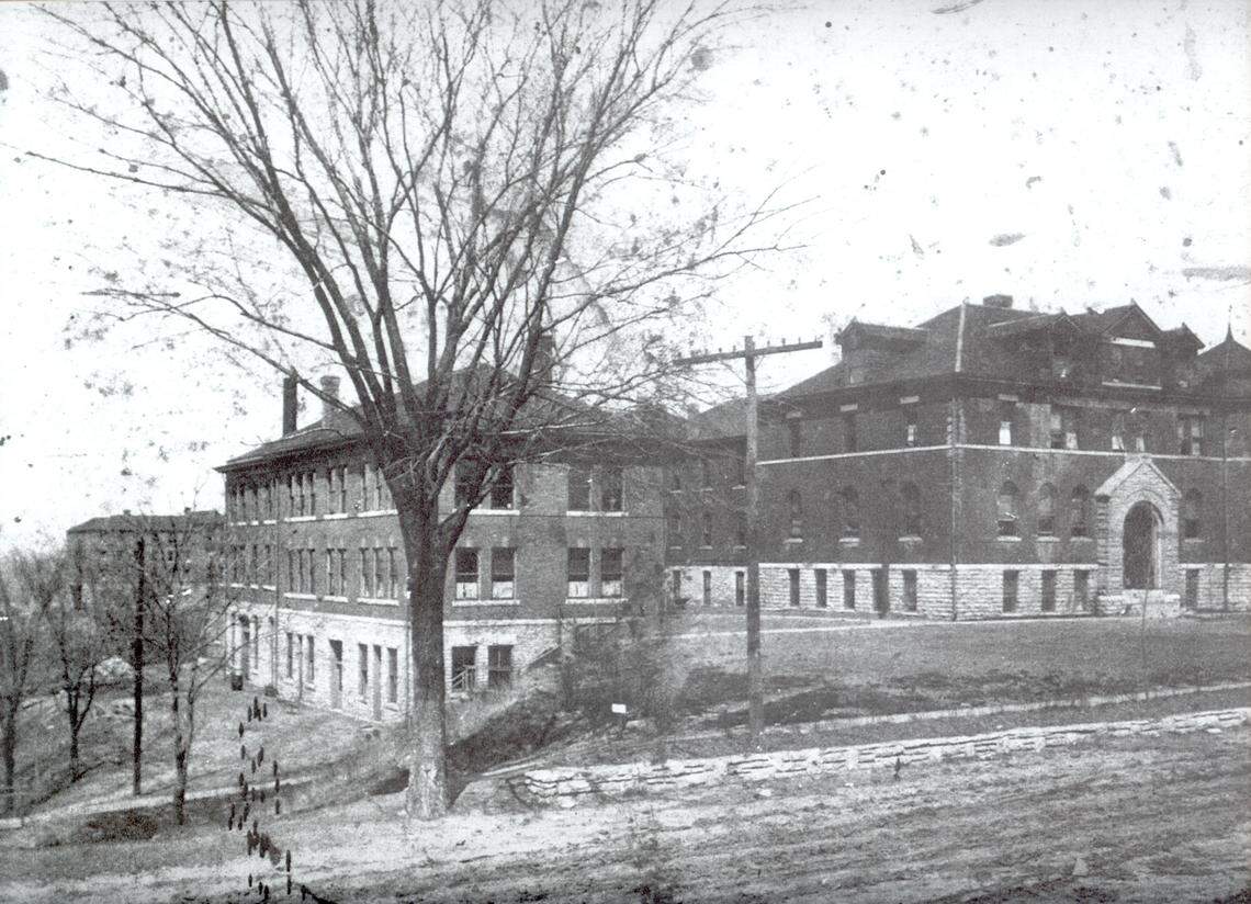 Western University campus early 1900s