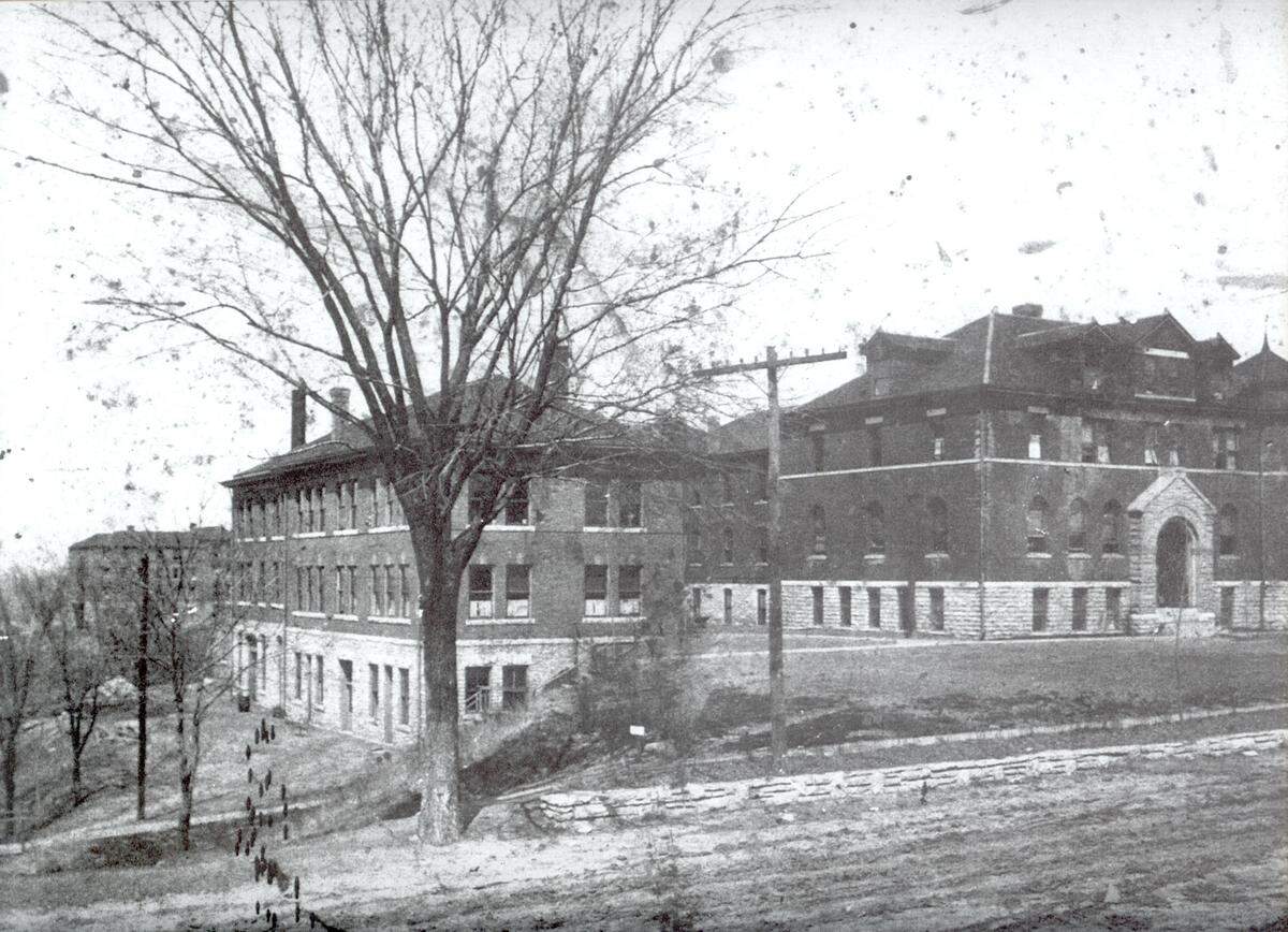 Western University campus early 1900s