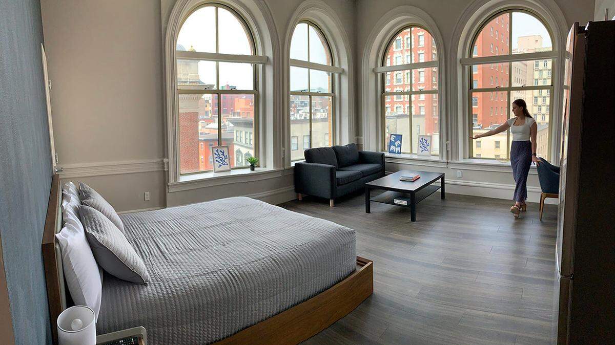 In commercial structures converted to apartments, windows are often fixed, and structural columns can create awkward layouts.