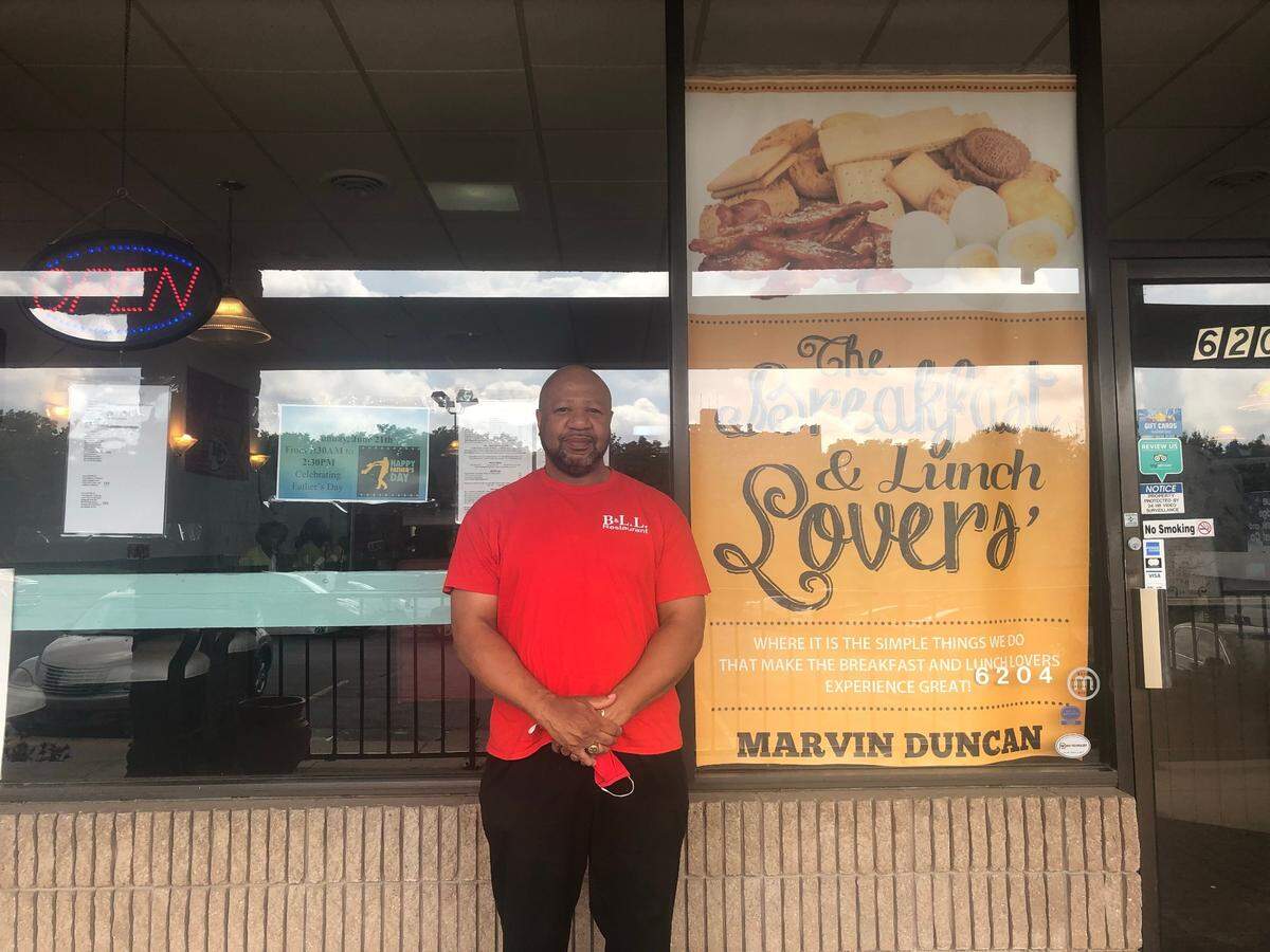 Marvin Duncan, owner of Breakfast & Lunch Lovers in Raytown, said he has been hesitant to post a statement from the business on social media because he’d want it to be worded and timed appropriately.
