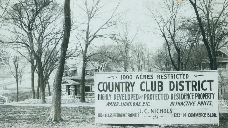 J.C. Nichols’ whites-only neighborhoods, boosted by Star’s founder, leave indelible mark