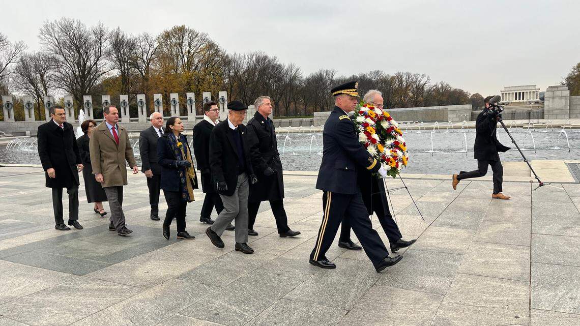 Dole honored at World War II memorial. Here’s what else is planned in Kansas, Washington