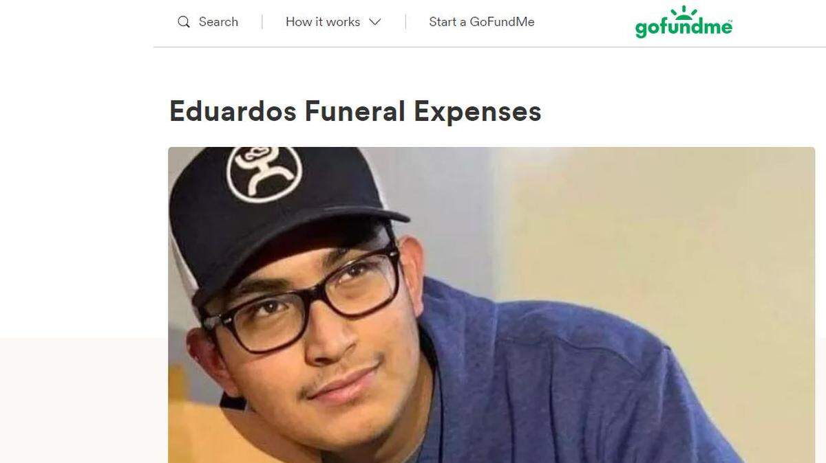 A GoFundMe was created to help cover funeral expenses for Eduardo Salazar, 22, who was shot and killed on Feb. 7, 2022, in Kansas City.