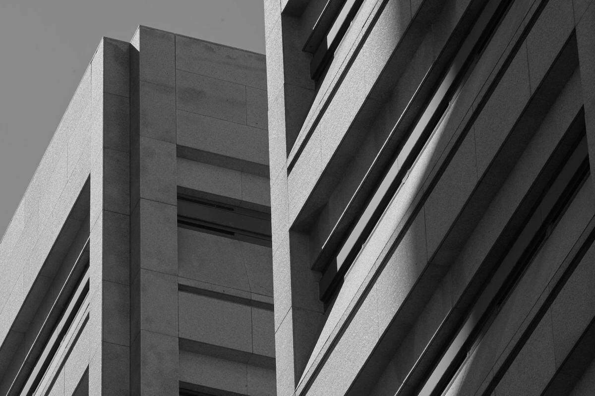 The Cuyahoga County jail complex in downtown Cleveland, Ohio.