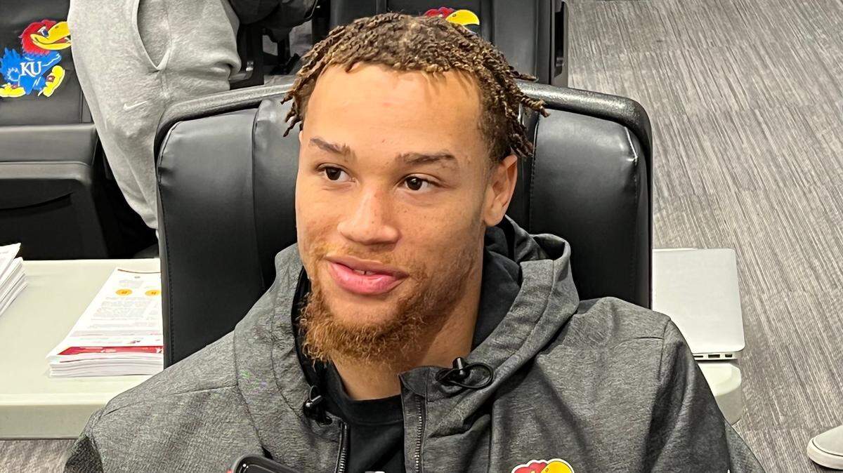 Kansas wide receiver Lawrence Arnold has caught 14 passes through four games, second best mark on the KU football team.