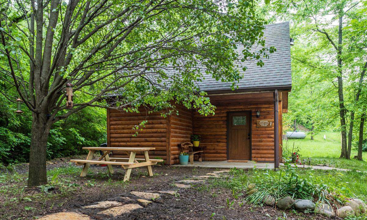 The Cozy Cabin Retreat in Tonganoxie was the most wishlisted listing in Kansas this year. It’s a guest favorite with a 4.96 out of 5-star rating, putting the home in the top 1% of eligible listings based on ratings, reviews and reliability.