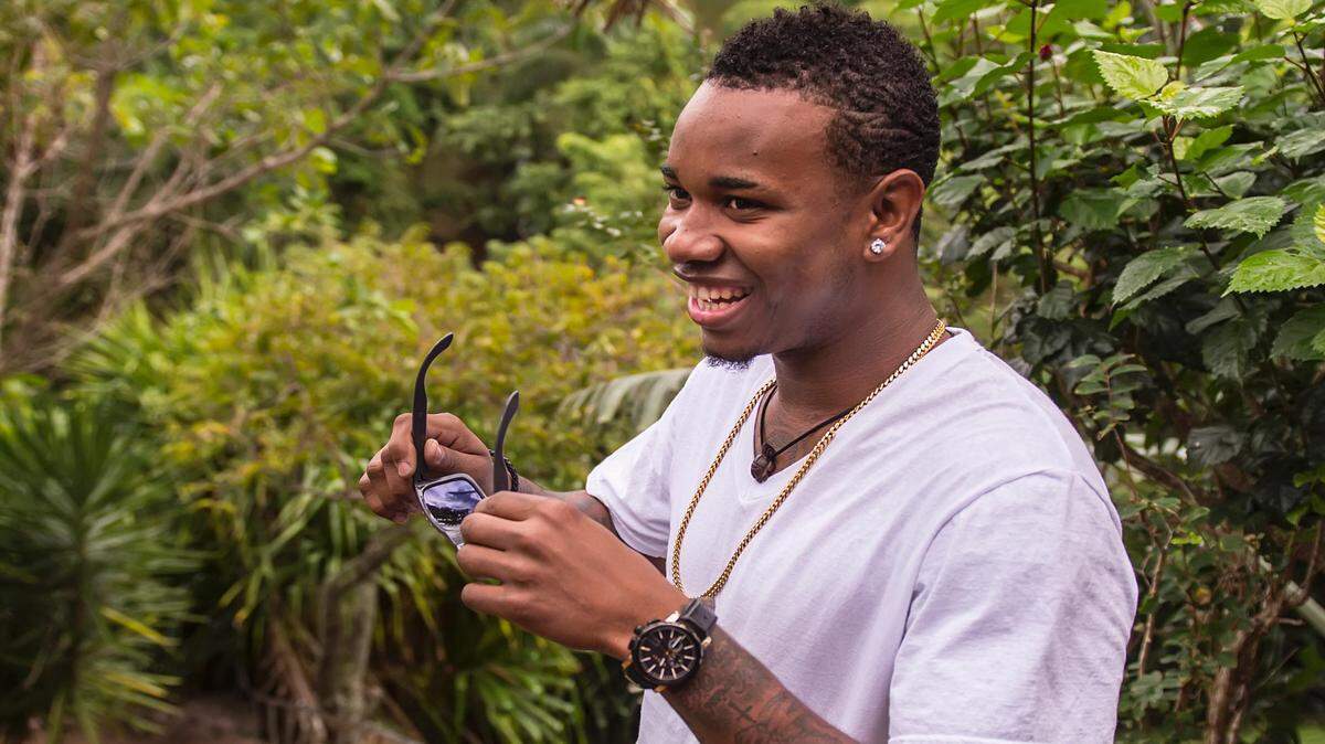 Despite climbing 146 steep steps, Kansas City Royals starting pitcher Yordano Ventura was smiling at the top of a stairway of a private residence in his hometown of Las Terrenas in the Dominican Republic. Ventura says he climbs the steps eight to ten times in one outing to build endurance.