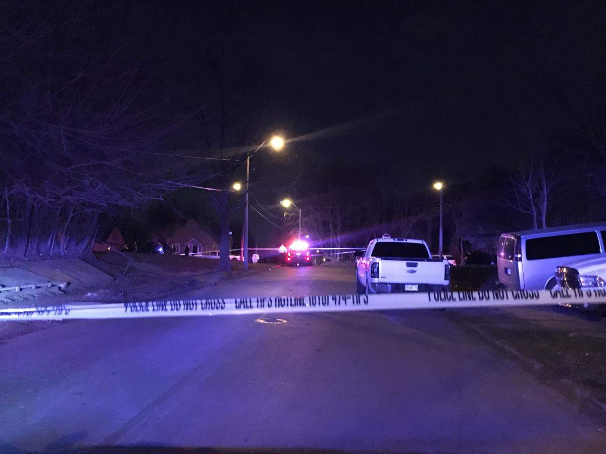 A man was found dead in the street after a shooting was reported at East 24th Street and Chelsea Avenue in Kansas City Saturday, March 7, 2020. The call came in shortly after 9:30 p.m.