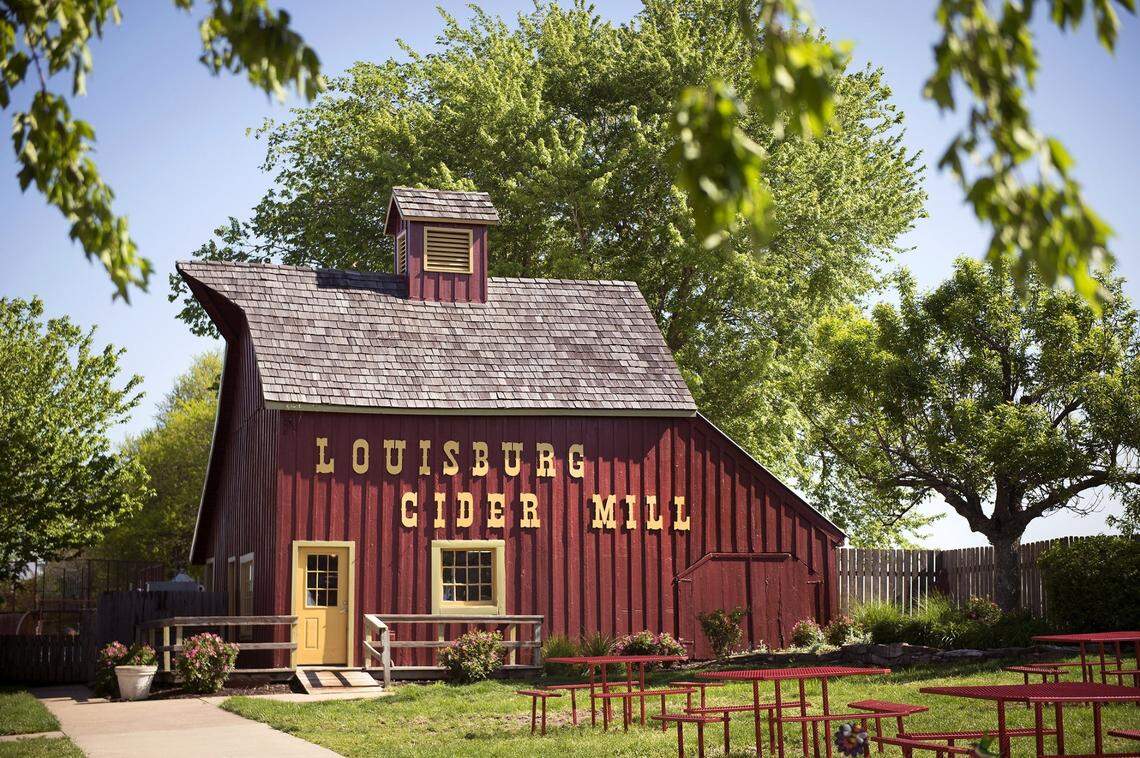 Louisburg Cider Mill in Louisburg, Kansas.