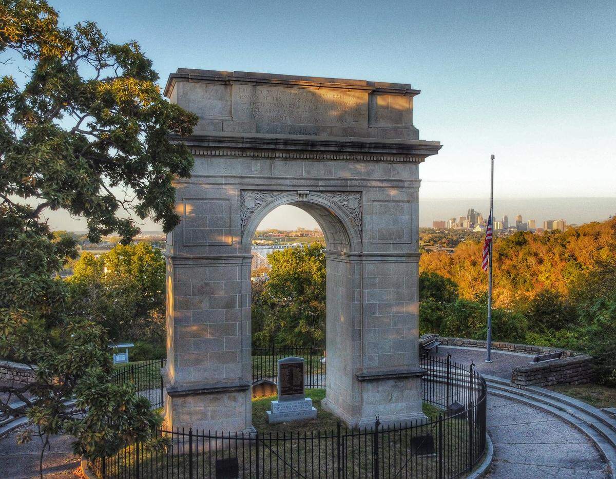 Rosedale Arch, Kansas City, KS