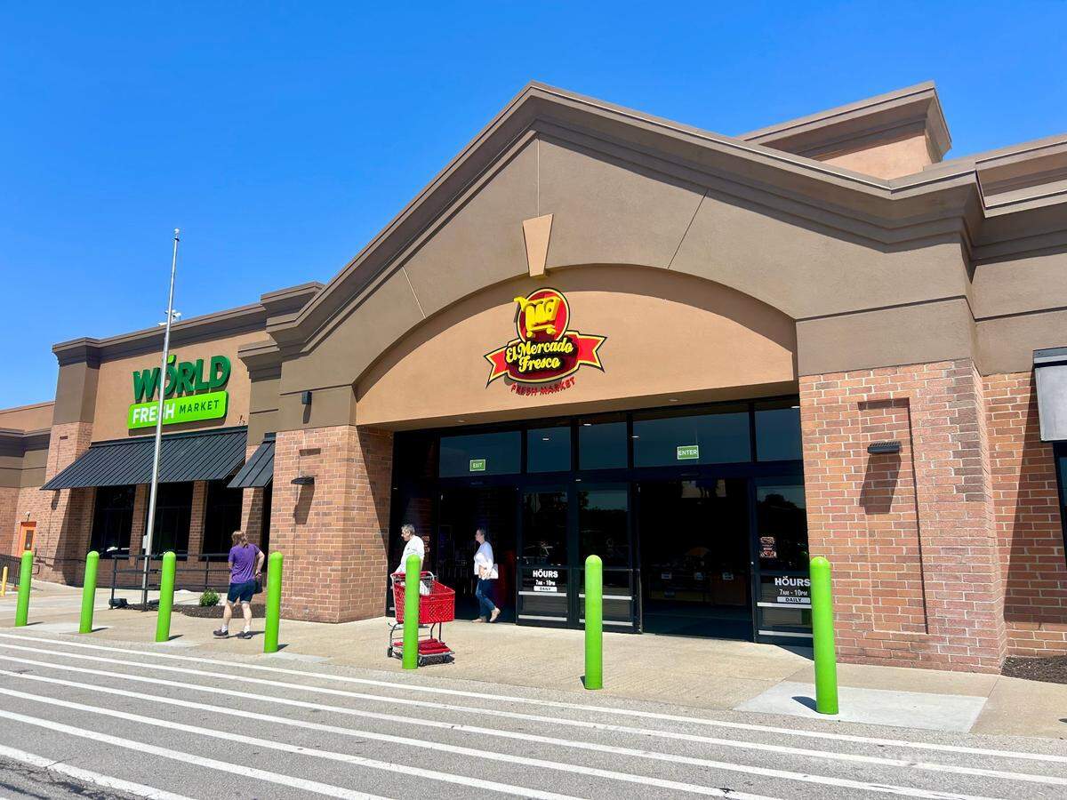 World Fresh Market may also have an El Mercado Fresco sign out front, but it offers a range of products from around the world.