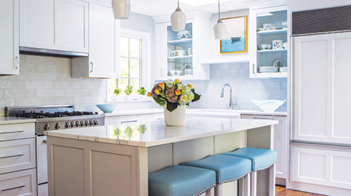 This contemporary Kansas City kitchen is bright, open, fun | Kansas ...