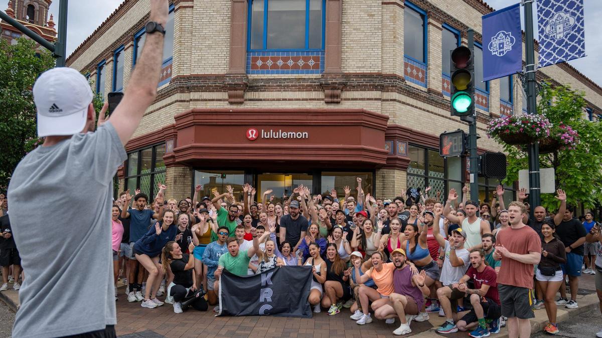 Jacob Bentzinger founded Kansas Run Club after deciding he was tired of running by himself. Today the club has over 200 runners.