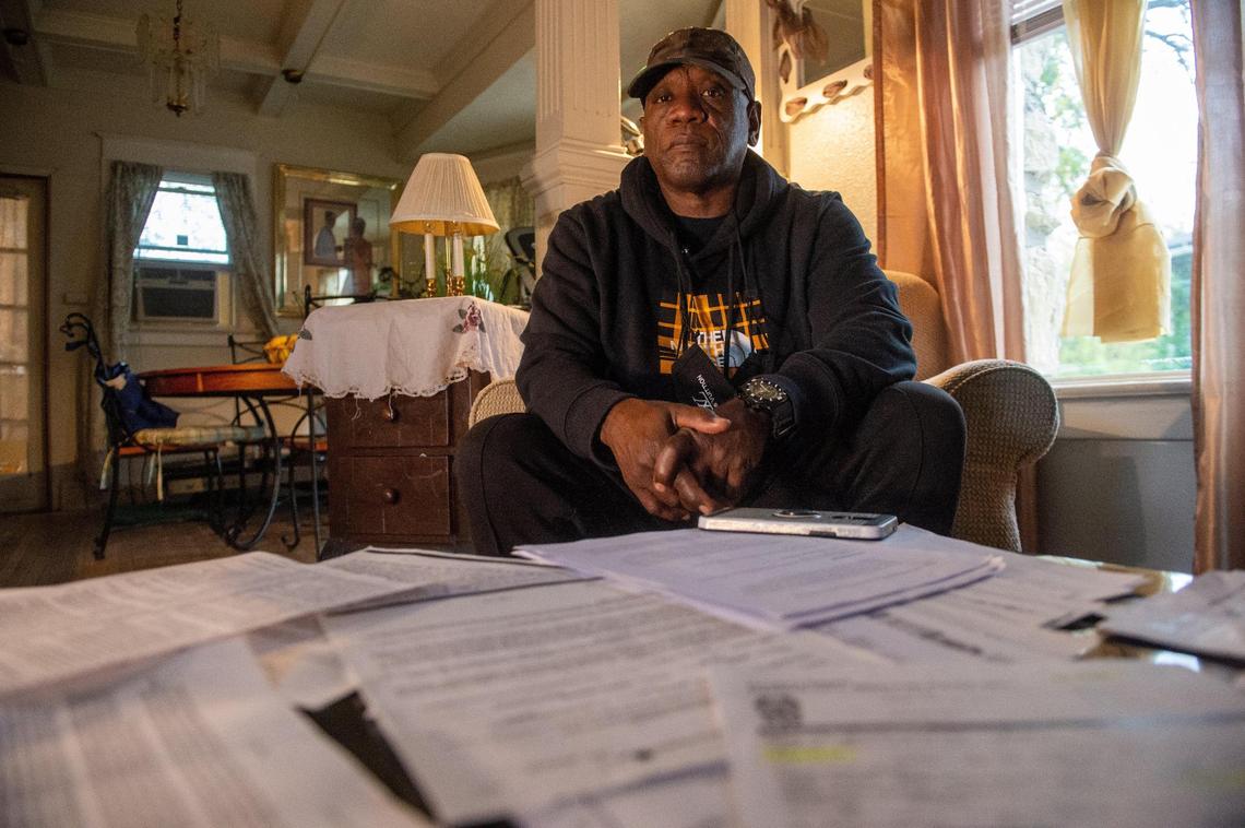Thomas Simmons was arrested on multiple burglary charges in 2009. In 2020, he filed a complaint against an officer from his case, who is now a police union leader.